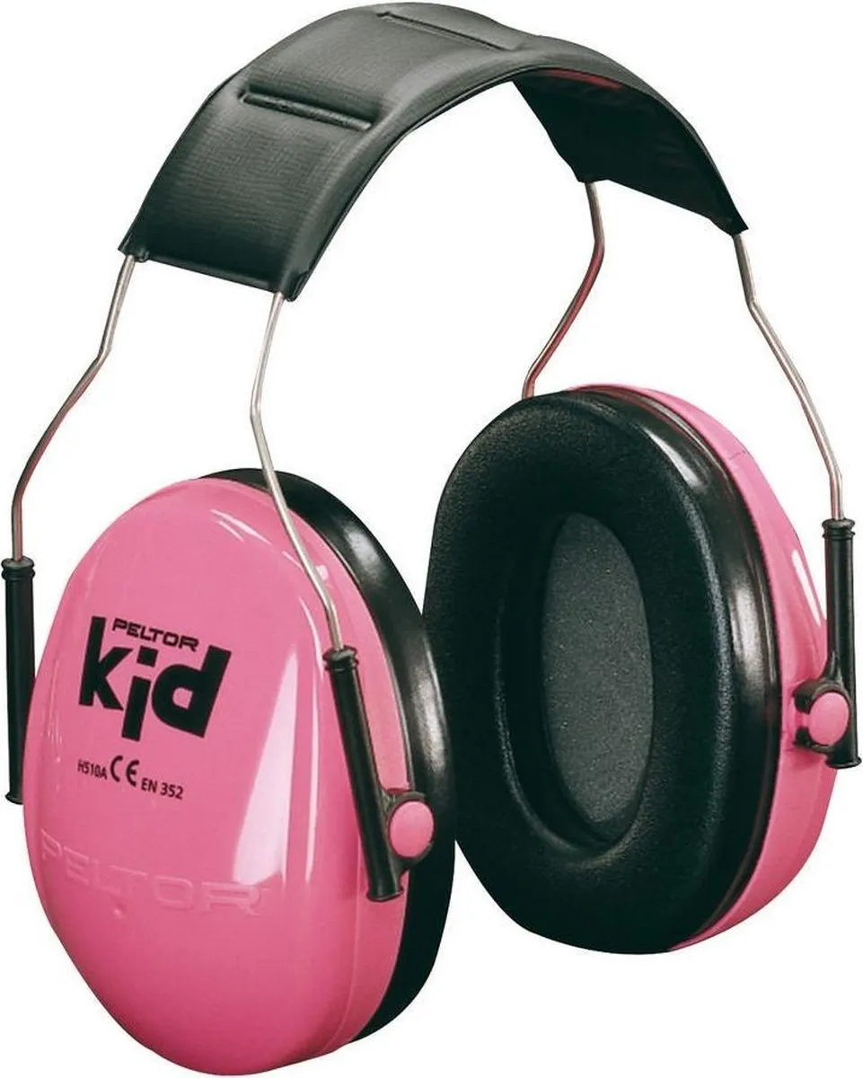3M Peltor KID Gehoorkap Roze