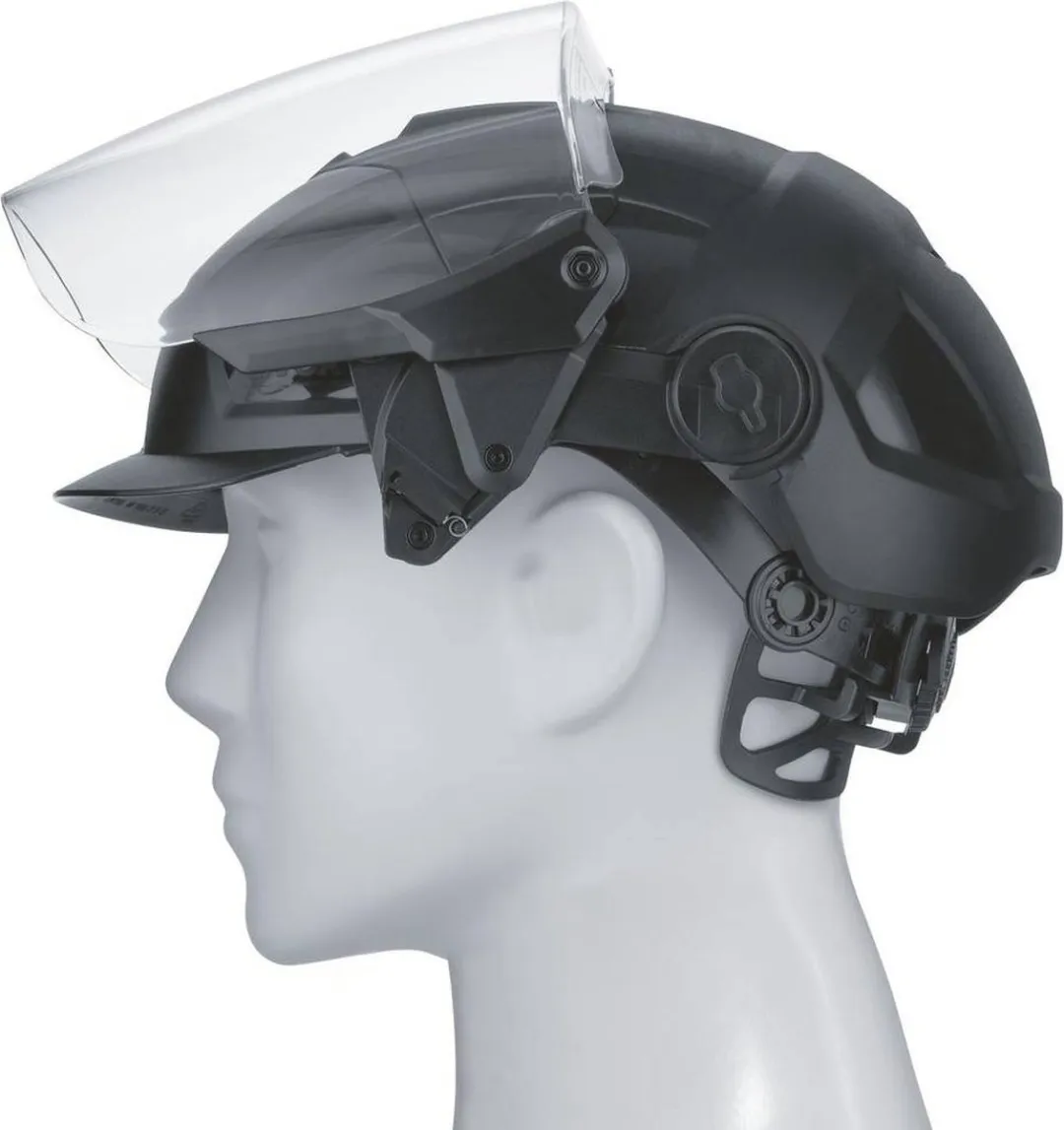 Uvex Pheos Faceguard 9790159 Impulsiecaps - Zwart