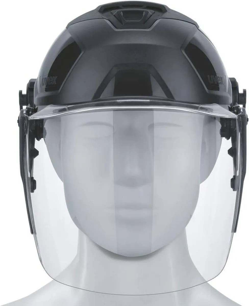 Uvex Pheos Faceguard 9790159 Impulsiecaps - Zwart