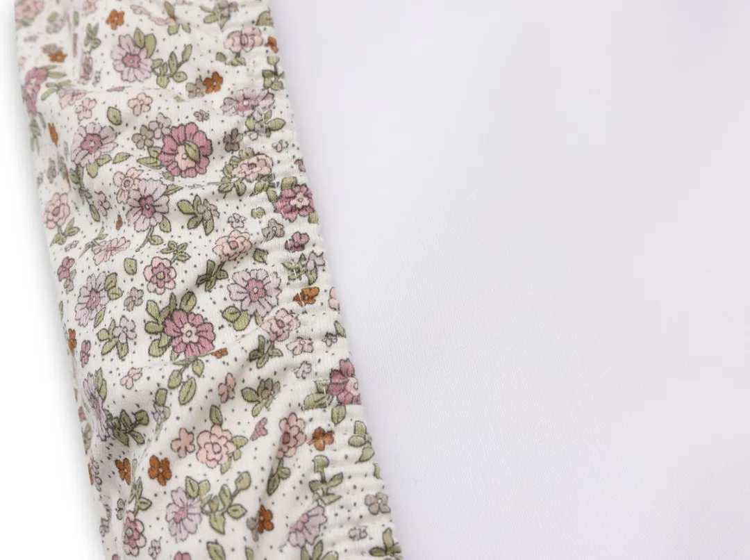 Jollein Aankleedkussenhoes Jersey 50x70cm Retro Flowers