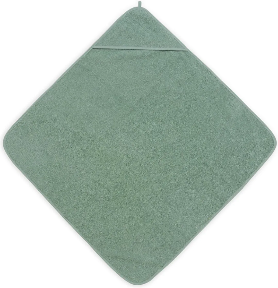 Jollein Badcape Groen - 75x75cm - Badstof Katoen