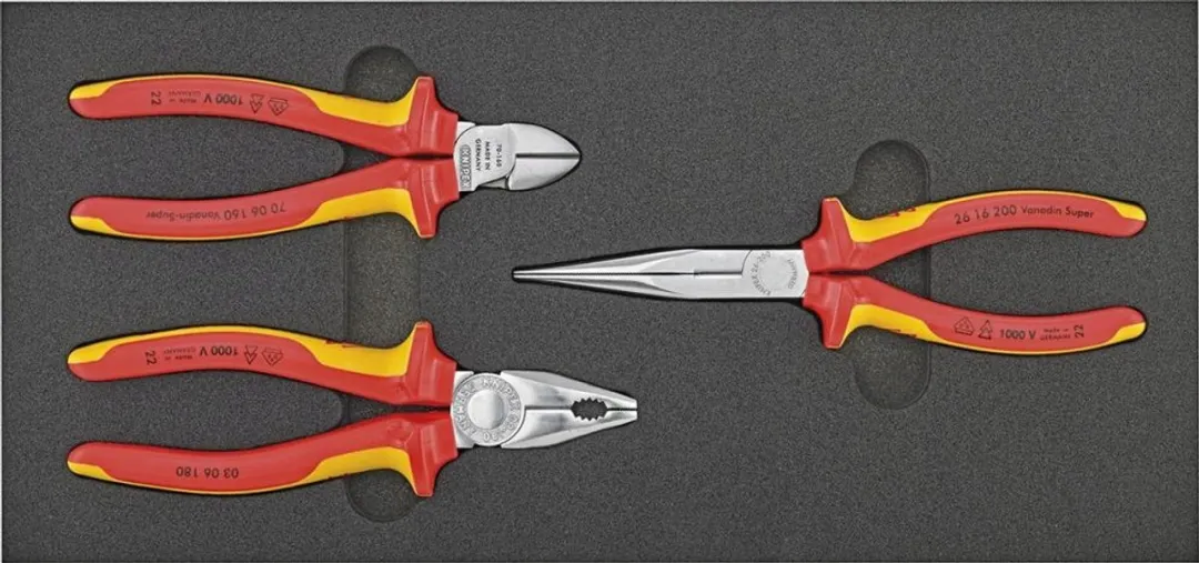 Knipex VDE Tangenset Schuimmodule