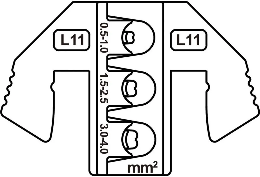 TOOLCRAFT TO-9616533 Krimpinzetstuk SPT Female 0,5-4mm²