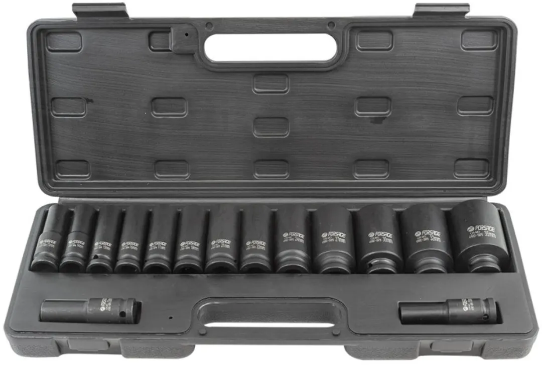 Forsage F-4166D-5MPB Dopsleutelset 1/2" - 15-delig
