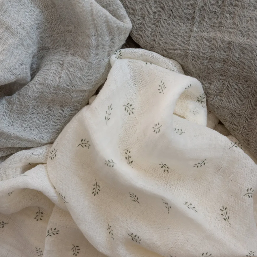 Sebra Hydrofiele Doeken 3 Stuks - Mist Green
