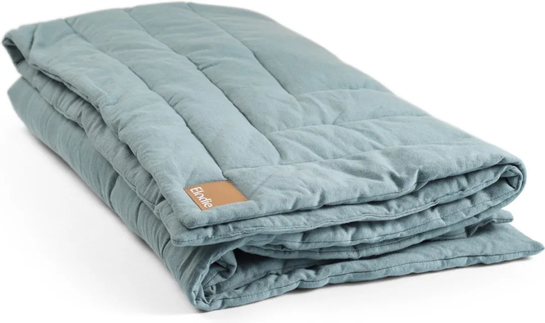 Elodie Quilted Babydeken 100x100cm - Pebble Green
