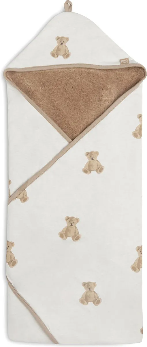 Jollein Wikkeldeken Teddy Bear 80x80cm - Multicolor