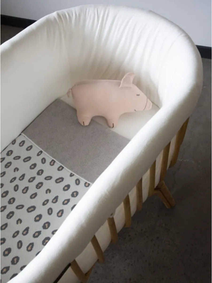 Childhome Babydeken 70x85cm - Leopard