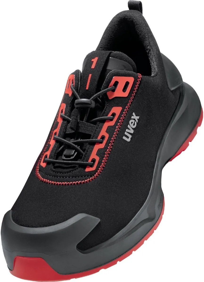Uvex 1 X-craft S3L 35400 - Veiligheidsschoen 38 - Zwart/Rood