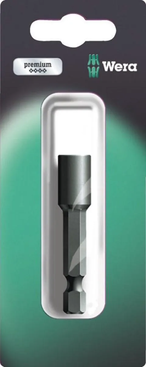 Wera 869/4 M Dopsleutel-machinebit 8mm - 1/4" 50mm