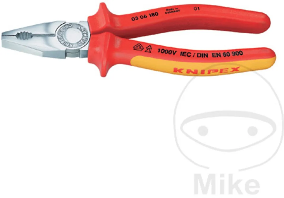 Knipex 03 06 160 Combitang VDE 160mm - Verchroomd