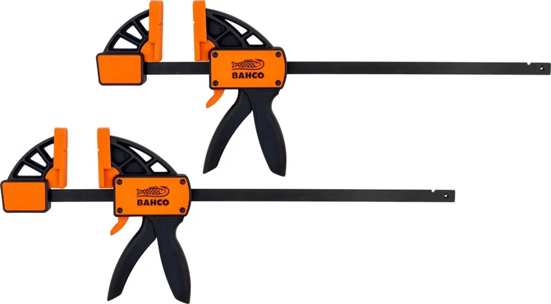 Bahco QC-150A-2P Eenhandklem - 2 Stuks