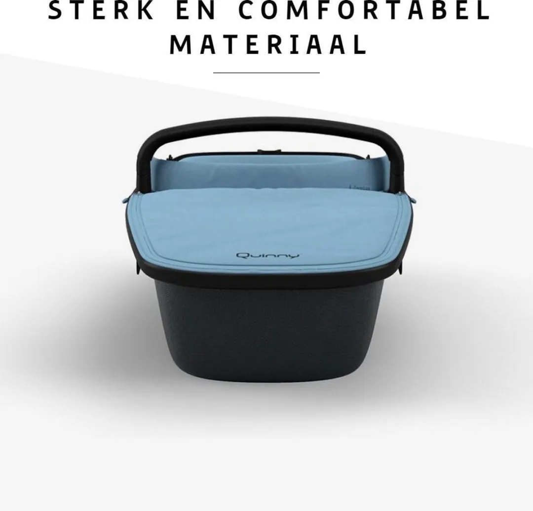 Quinny Zapp Lux Carrycot Reiswieg - Sky on Graphite
