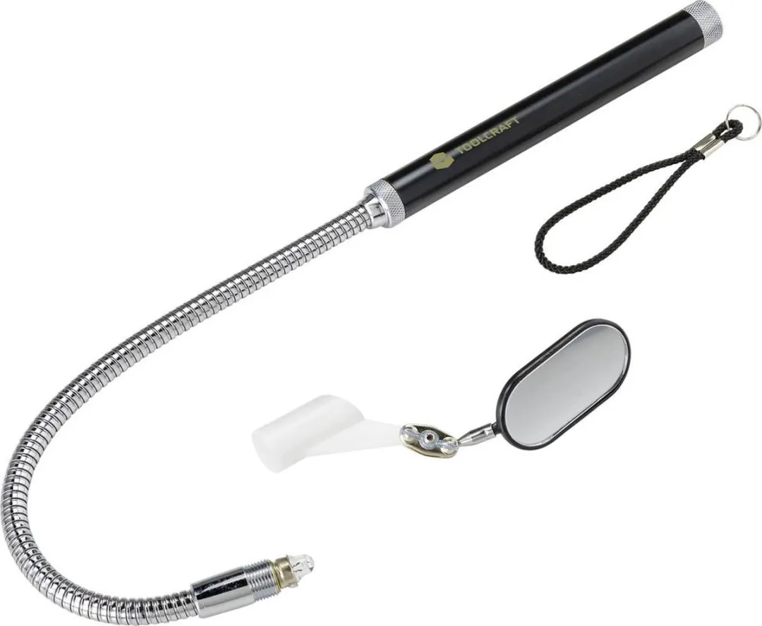 TOOLCRAFT Inspectiespiegel Ø8.5mm - LED-verlichting