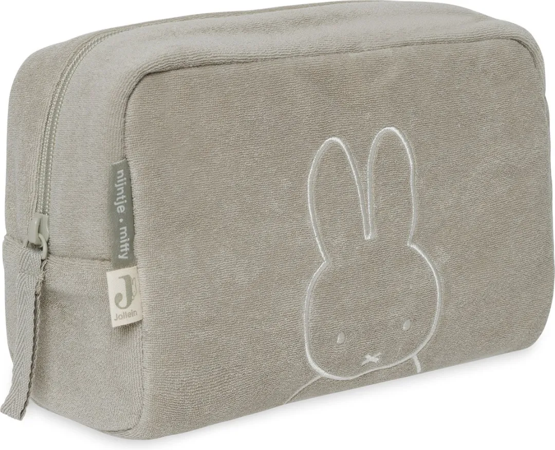 Jollein x Nijntje Badstof Miffy Etui - Olive Green