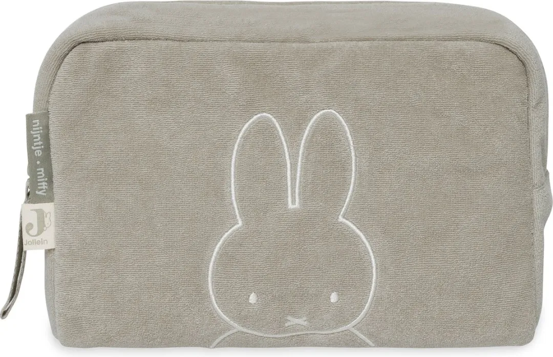 Jollein x Nijntje Badstof Miffy Etui - Olive Green