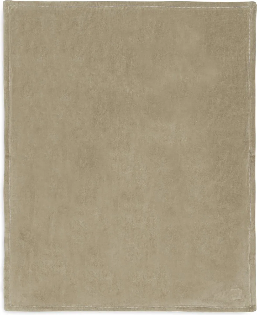 Jollein Deken Wieg 75x100cm Soft Waves Olive Green