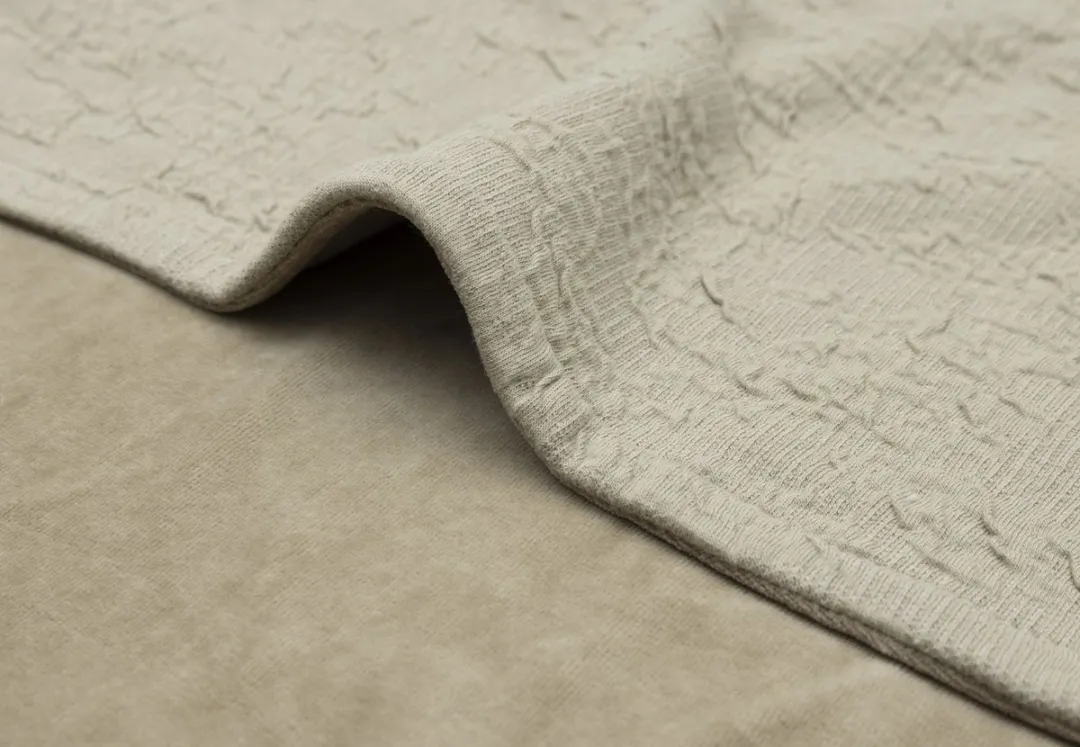 Jollein Deken Wieg 75x100cm Soft Waves Olive Green