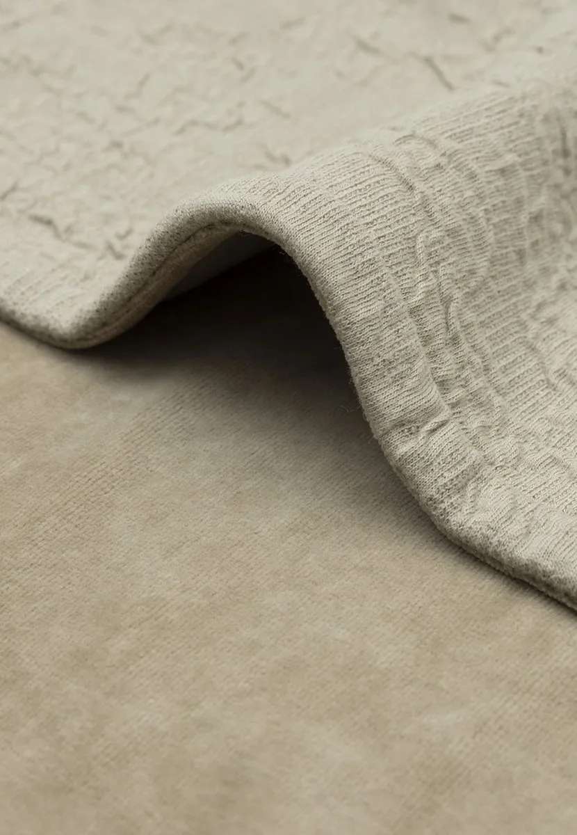 Jollein Deken Wieg 75x100cm Soft Waves Olive Green