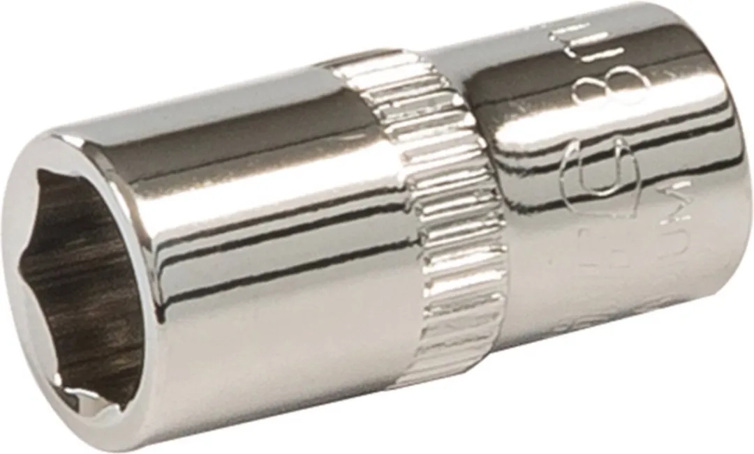 Silverline Zeskantige 1/4" metrische dop 8 mm