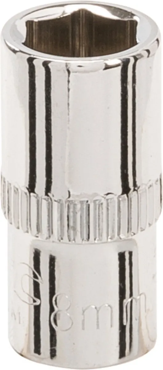 Silverline Zeskantige 1/4" metrische dop 8 mm