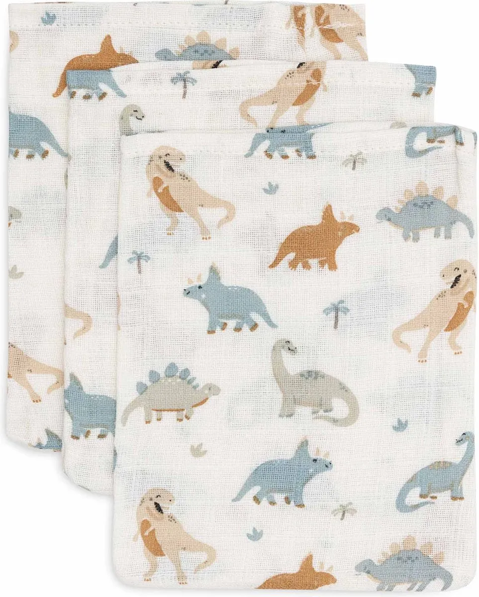 Jollein Baby Hydrofiel Washandje Roarsome