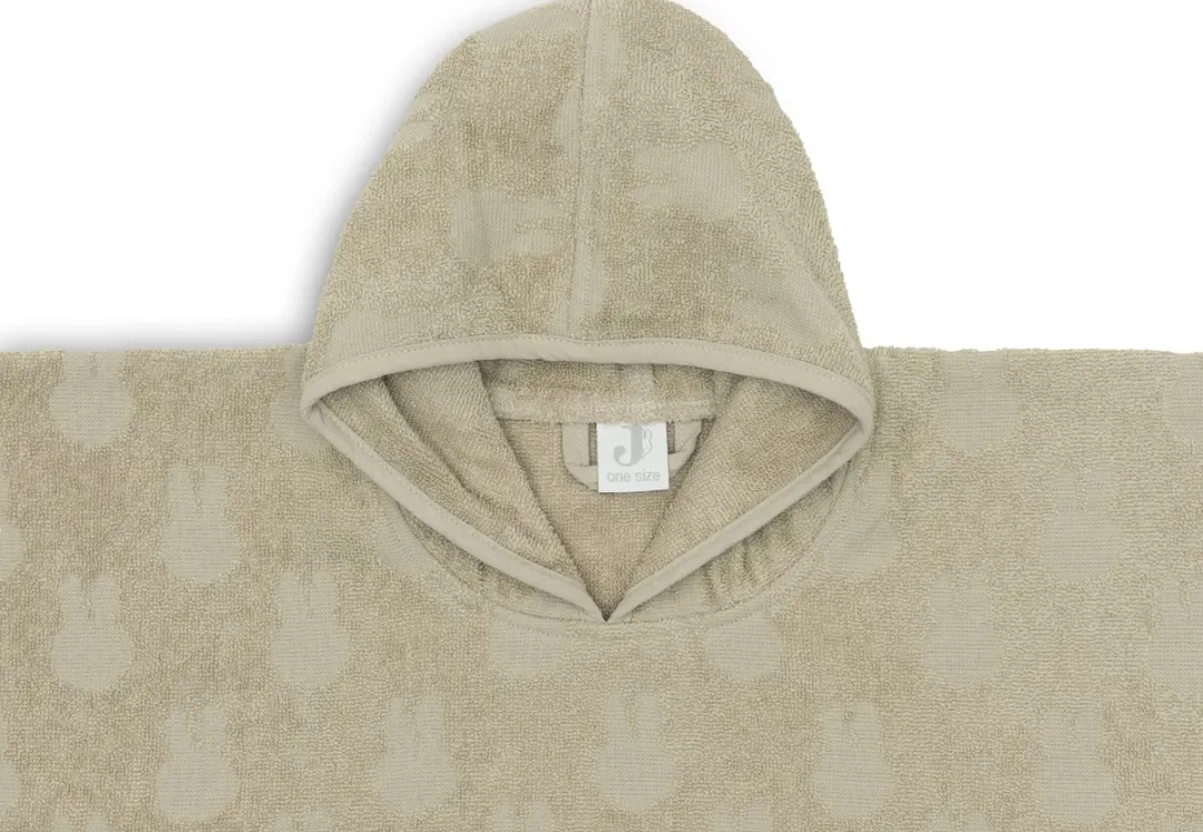 Jollein x Nijntje Badponcho Baby - Badstof - 2-3 jaar - Olive Green