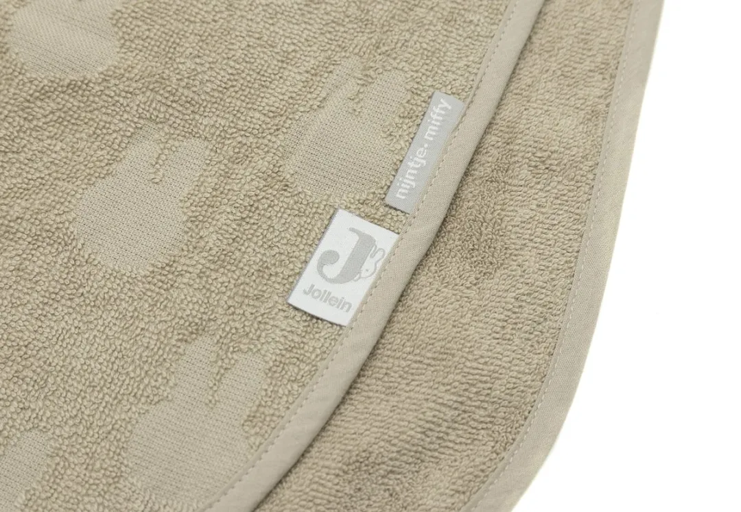 Jollein x Nijntje Badponcho Baby - Badstof - 2-3 jaar - Olive Green
