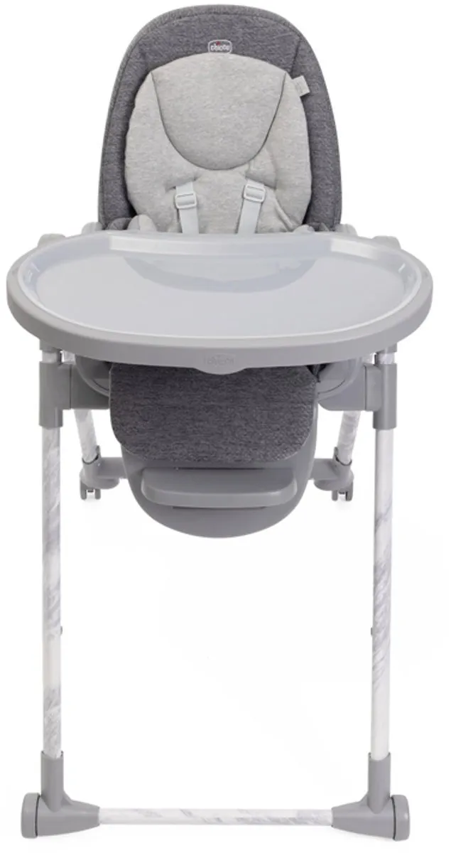 Chicco Polly Armonia Eetstoel - Carrara Antraciet