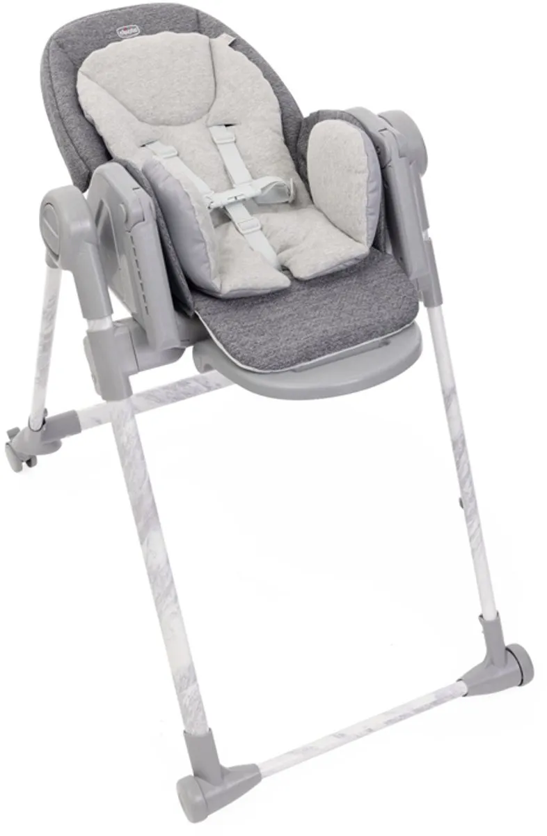 Chicco Polly Armonia Eetstoel - Carrara Antraciet
