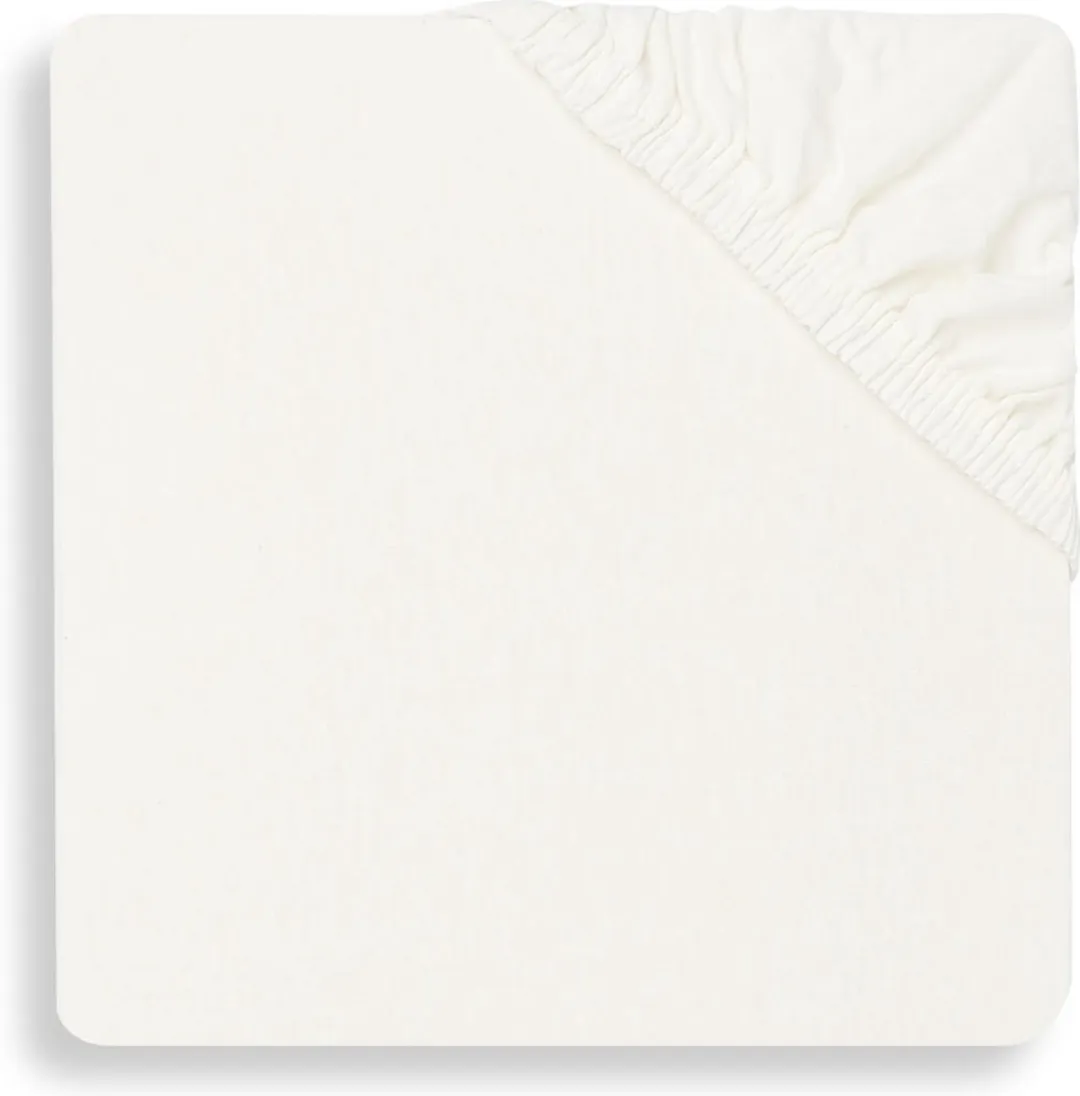 Jollein Baby Hoeslaken Jersey Ivory - 70x140/75x150cm
