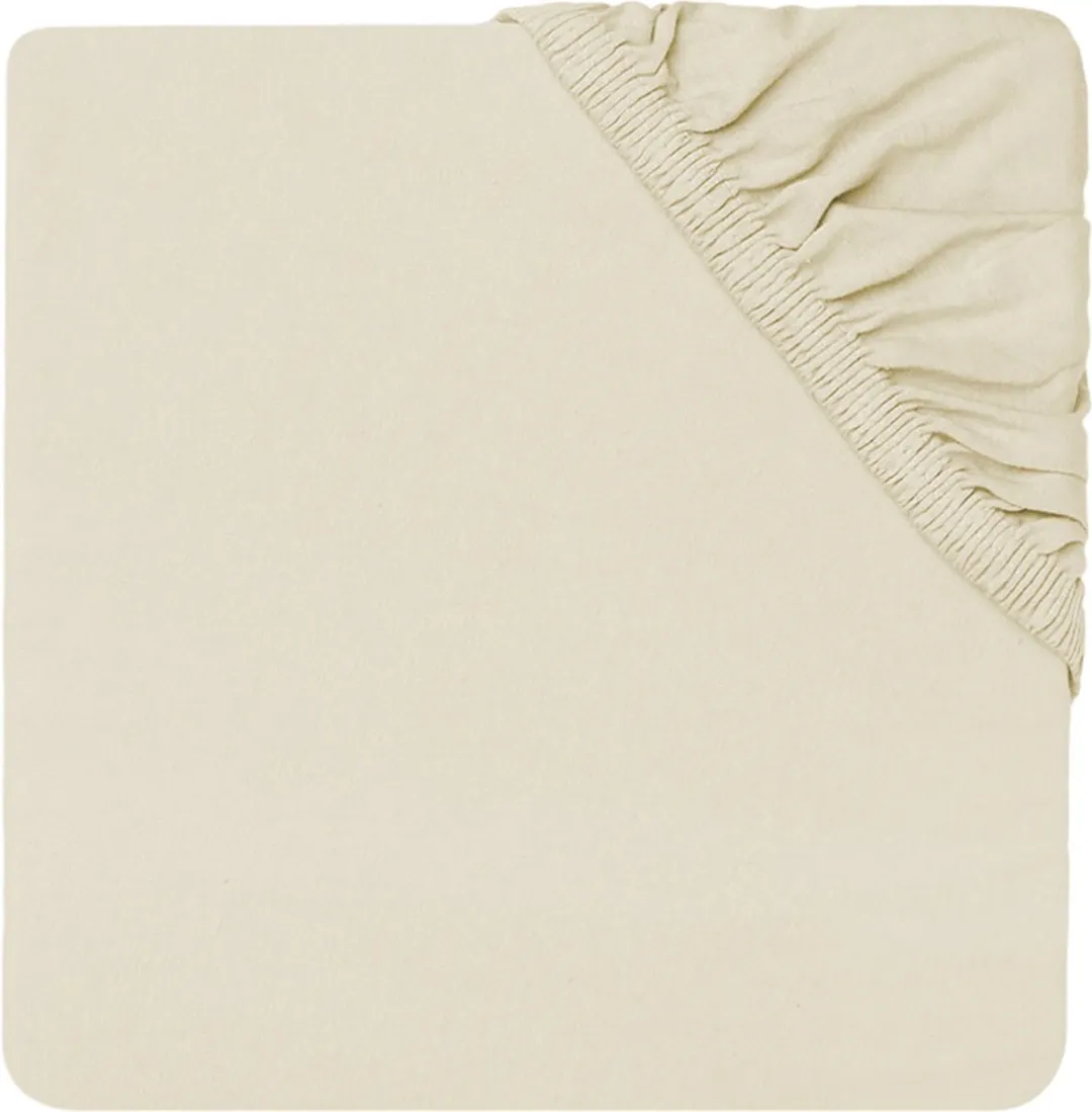 Jollein Baby Hoeslaken Jersey Ivory