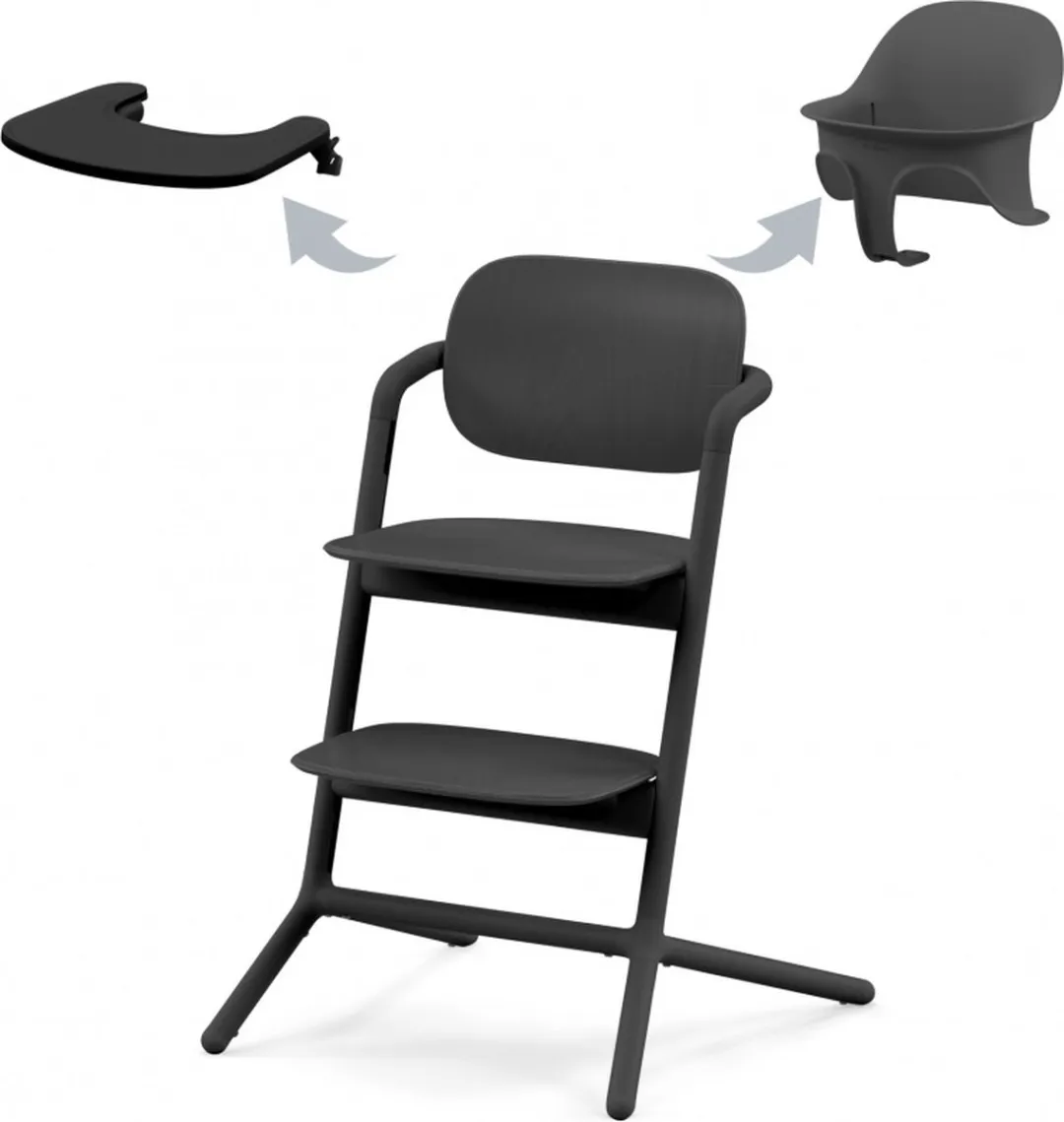 Cybex Lemo Kinderstoel 3-in-1 Set - Stunning Black