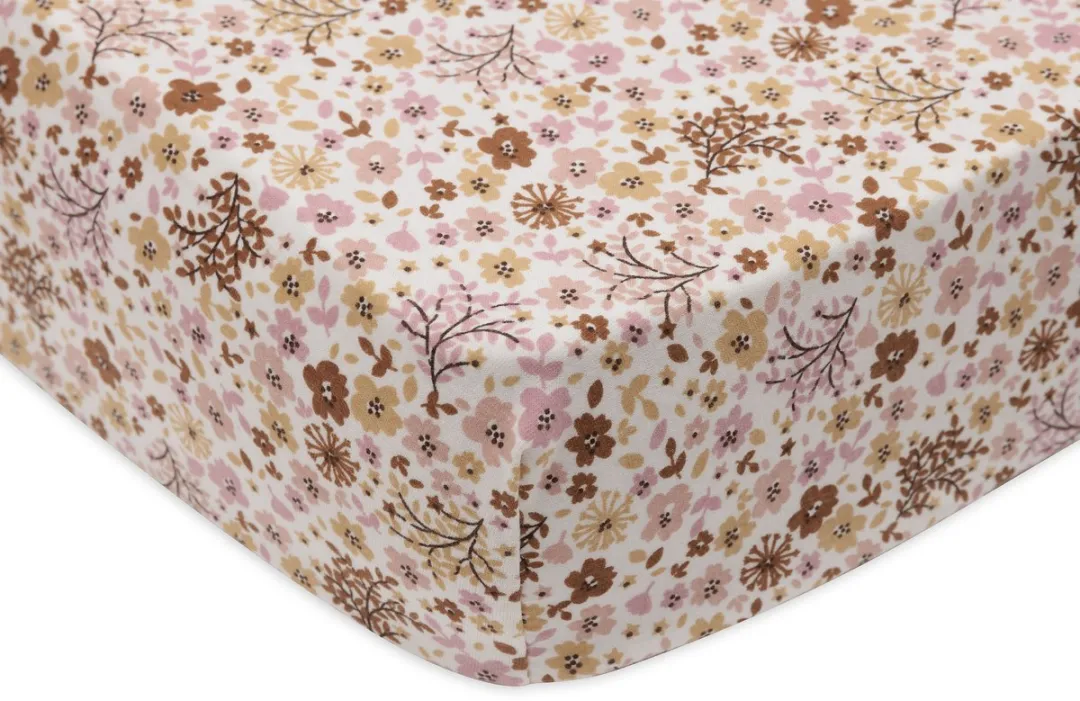 Jollein Hoeslaken Ledikant Jersey Flower Fairies 70/75x140/150cm