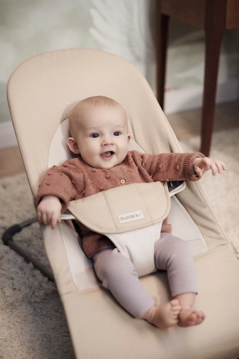BabyBjörn Wipstoel Balance Soft - Khaki-Beige