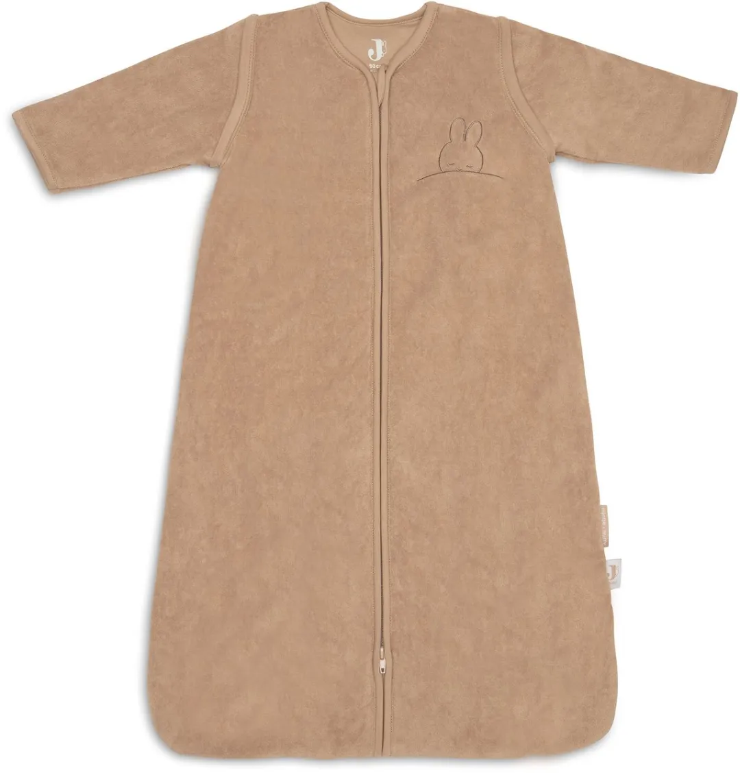 Jollein Baby Slaapzak Sleepy Miffy 90cm - Afritsbare mouw - Biscuit
