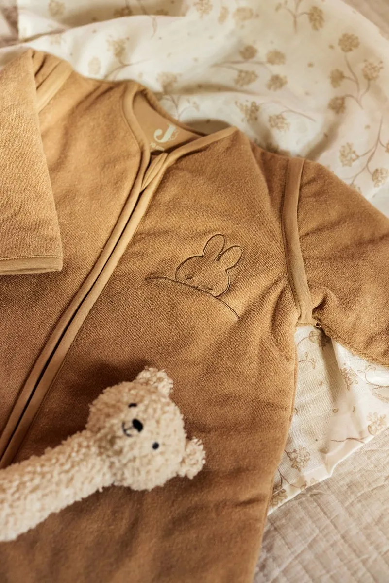 Jollein Baby Slaapzak Sleepy Miffy 90cm - Afritsbare mouw - Biscuit - afbeelding 6 van 6