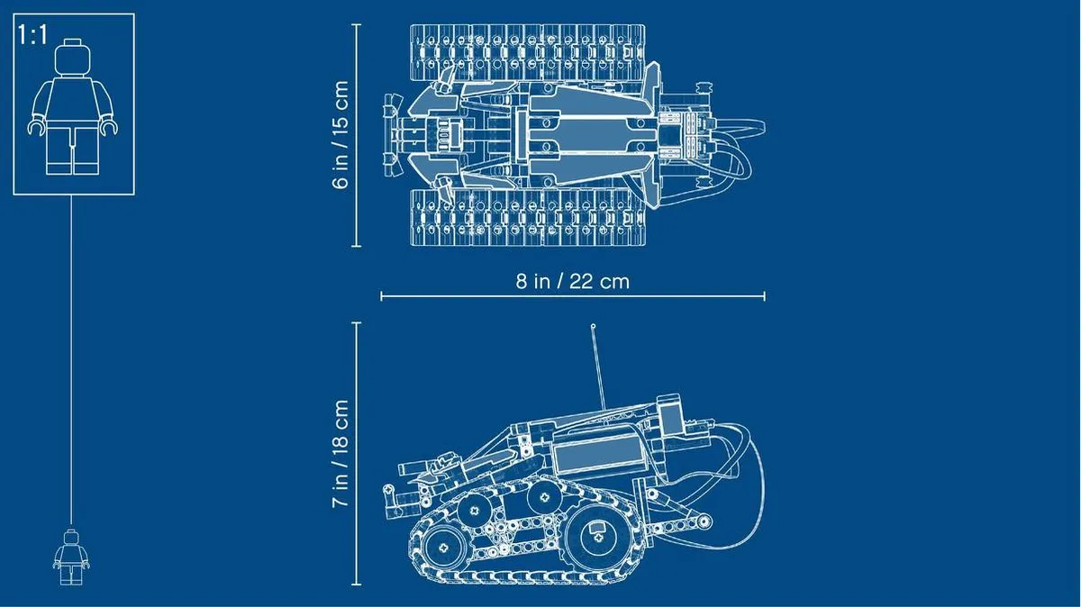 LEGO Technic RC Stunt Racer 42095 - 324 Stukken