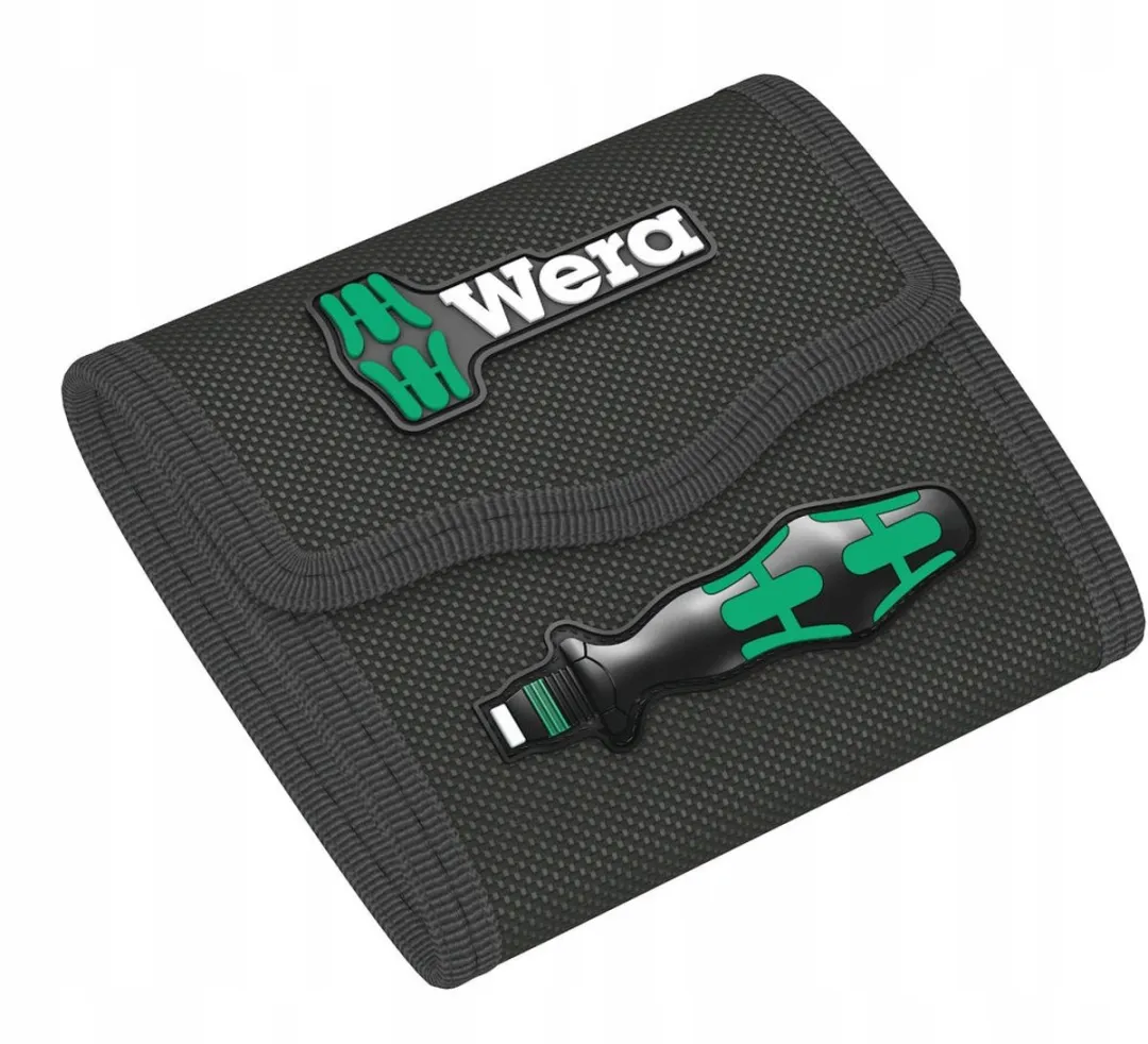 Wera Kraftform Kompakt 33-delige Bitset - Groen/Zwart