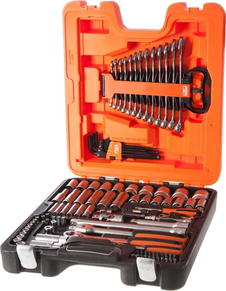 Bahco S103 Dopsleutelset 10-delig - 1/4" en 1/2"