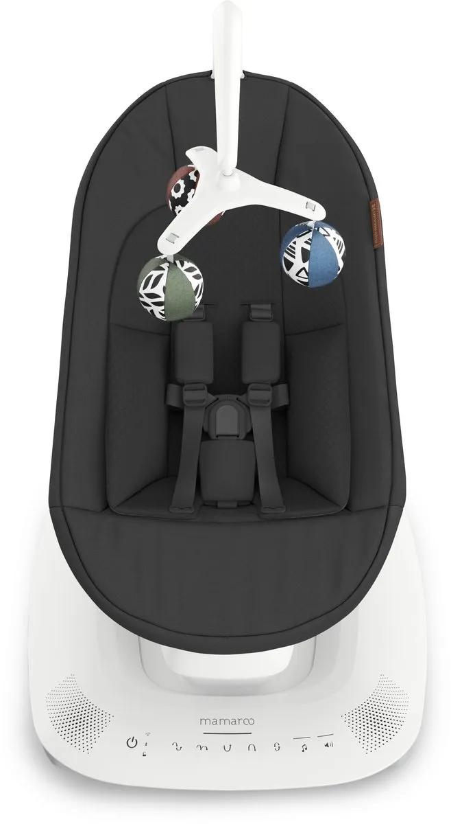 UPPAbaby Mamaroo Jake Wipstoel - Zwart - afbeelding 2 van 6