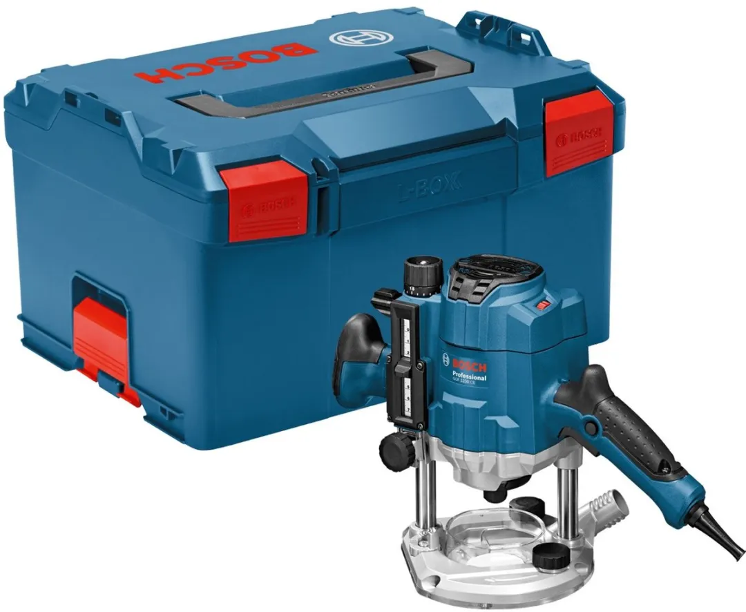 Bosch Professional GOF 1250 CE Bovenfreesmachine - 1250W - Blauw
