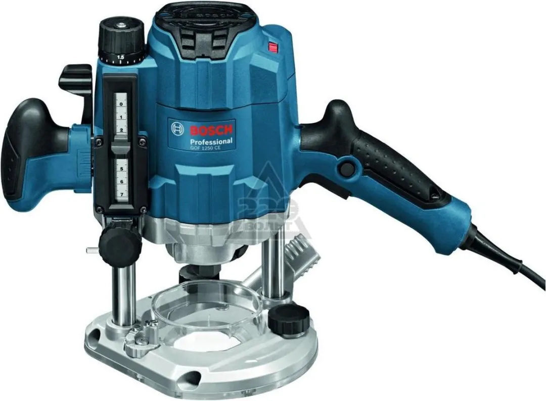 Bosch Professional GOF 1250 CE Bovenfreesmachine - 1250W - Blauw