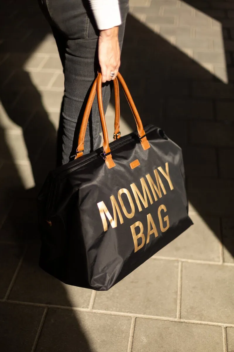 Childhome Mommy Bag Verzorgingstas - Zwart/Goud