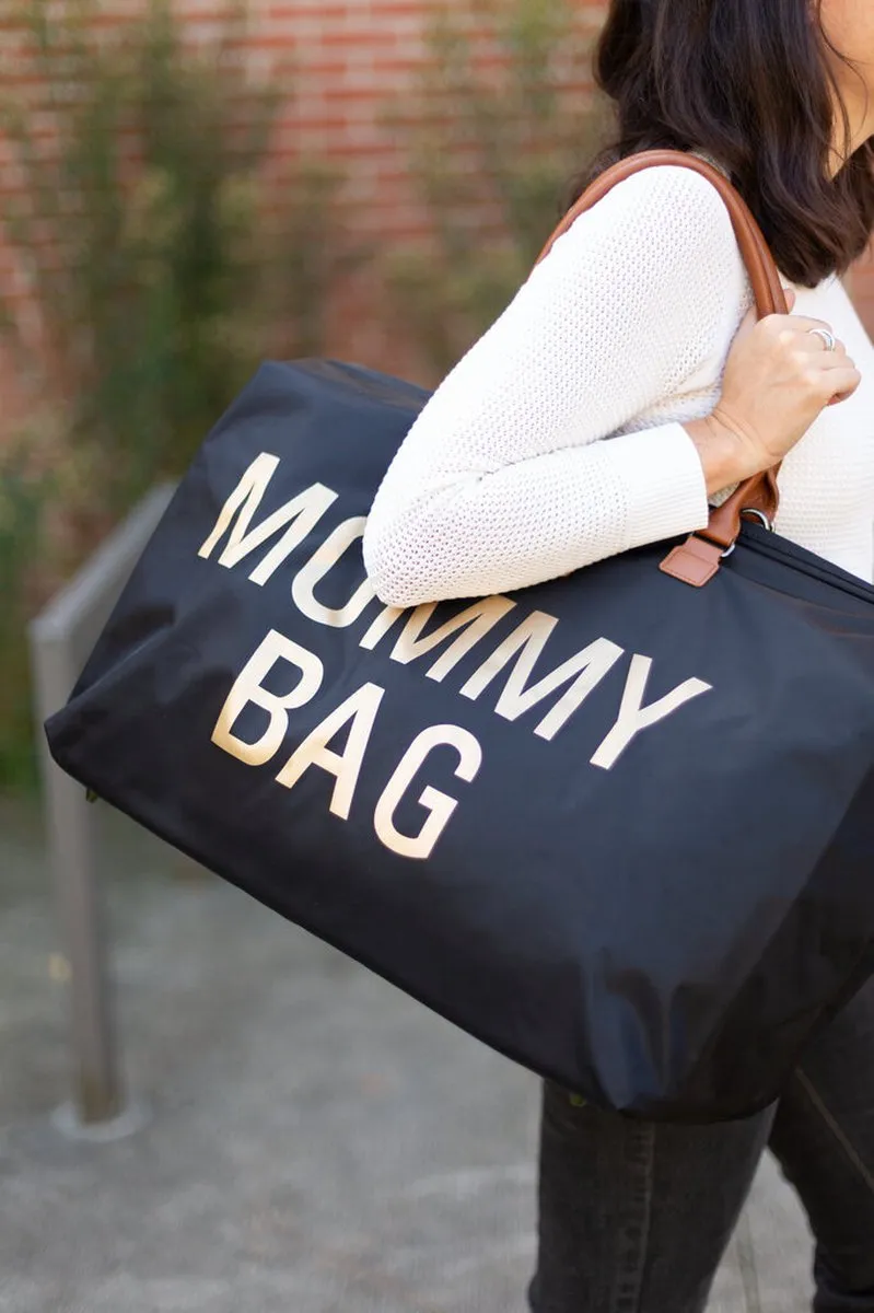 Childhome Mommy Bag Verzorgingstas - Zwart/Goud