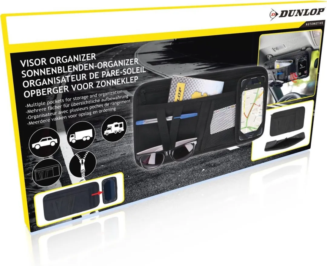 Dunlop Organisator - Zwart