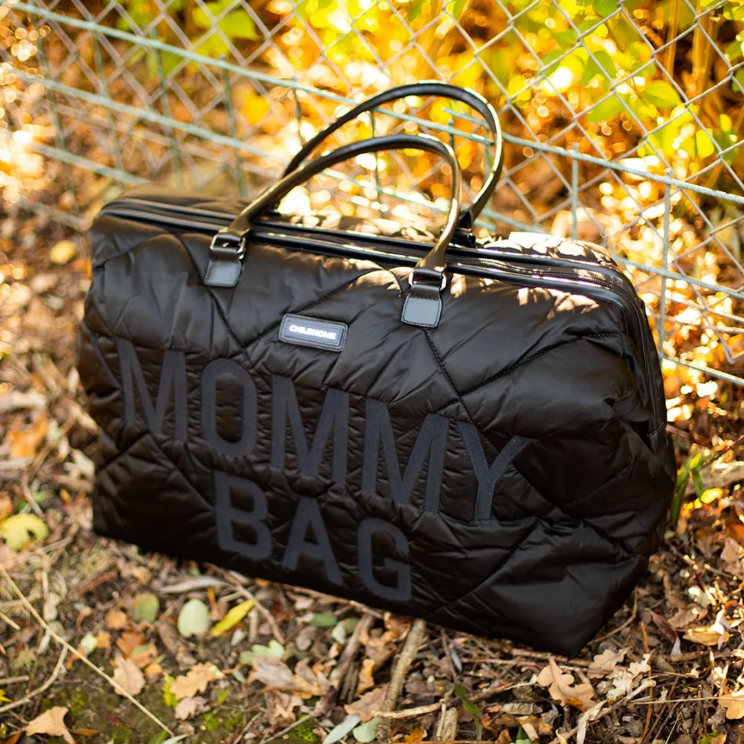 Childhome Mommy Bag Verzorgingstas - 55x30x40cm - Zwart - afbeelding 6 van 6