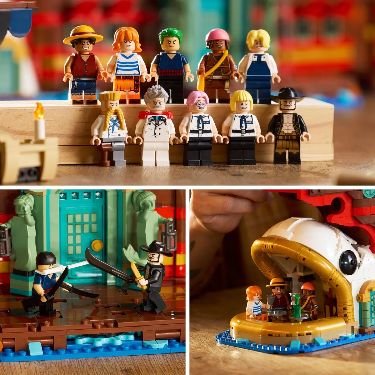 LEGO One Piece Baratie 75640 - 3402 Stukken - 10 Minifiguren