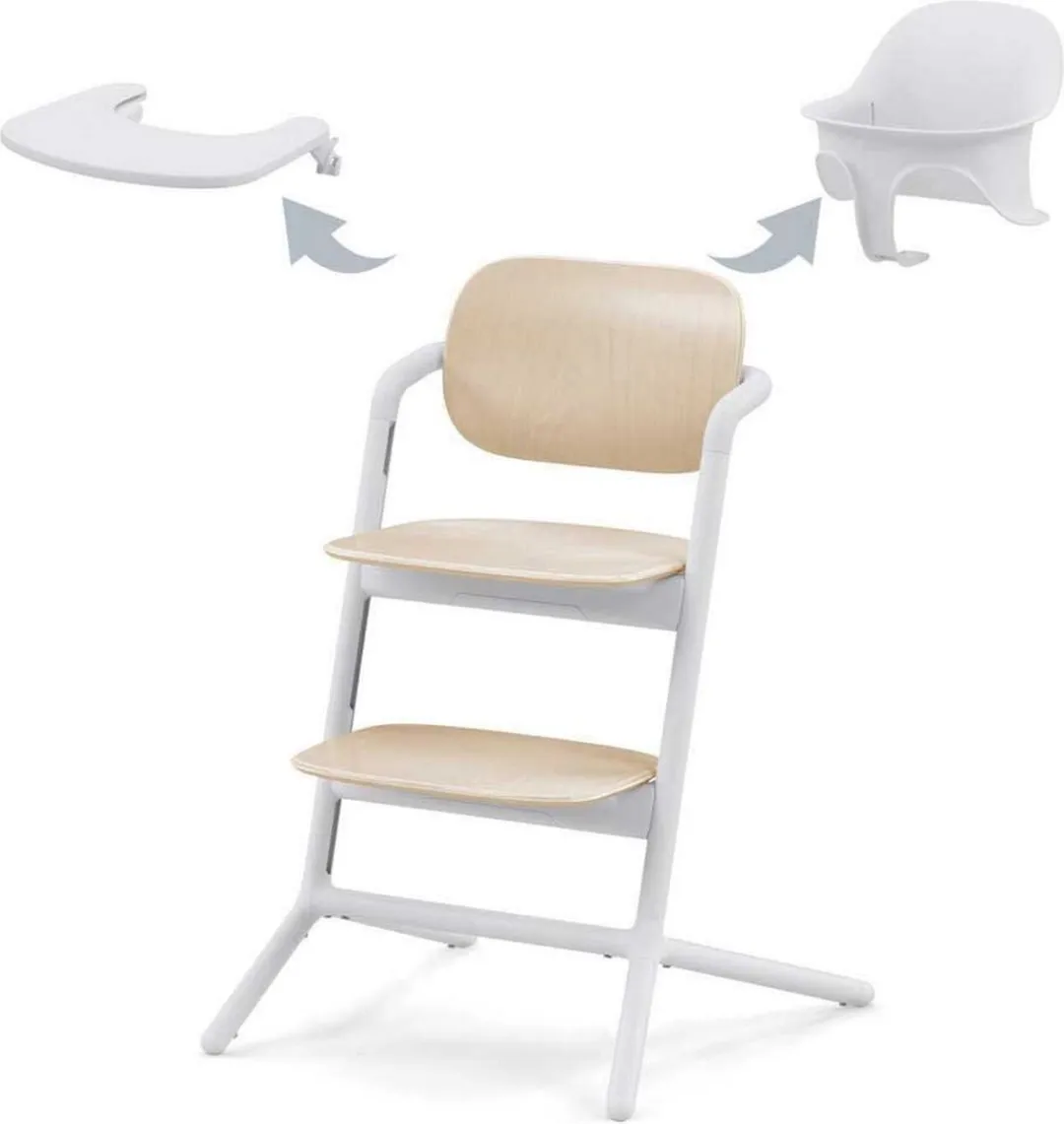 Cybex Lemo Kinderstoel 3-in-1 Set - Sand White