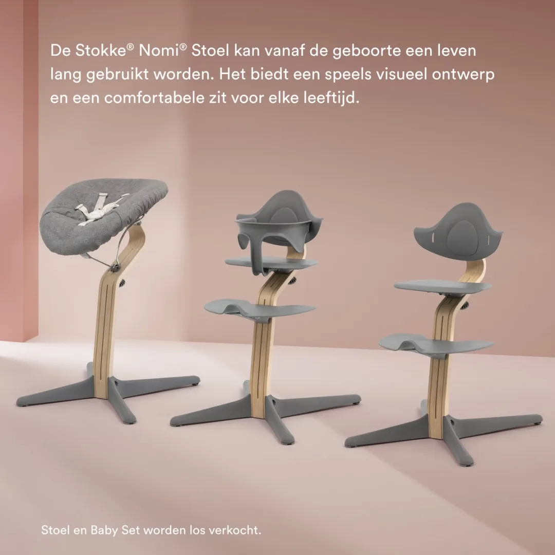 Stokke Nomi Newbornset - Grijs/Grey Sand